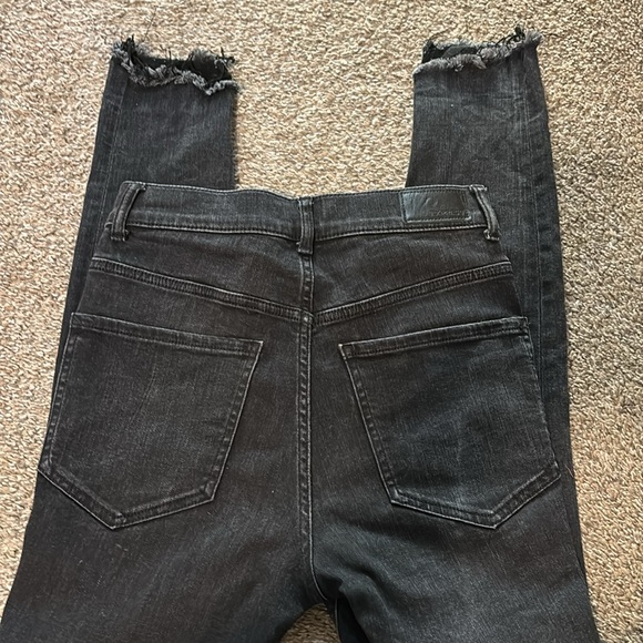 Express High Rise Denim Perfect Ankle Legging Jeans - Picture 4 of 5